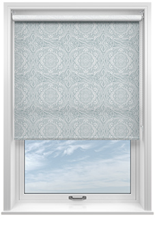 Tribe Mandala, Mineral Blue - Twist&Fit Roller Blind